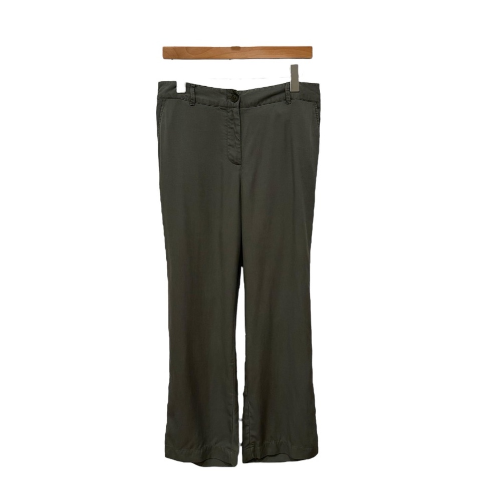 Talbots Pants Size 10 100% Lyocell Summer Spring Casual Pants Trouser